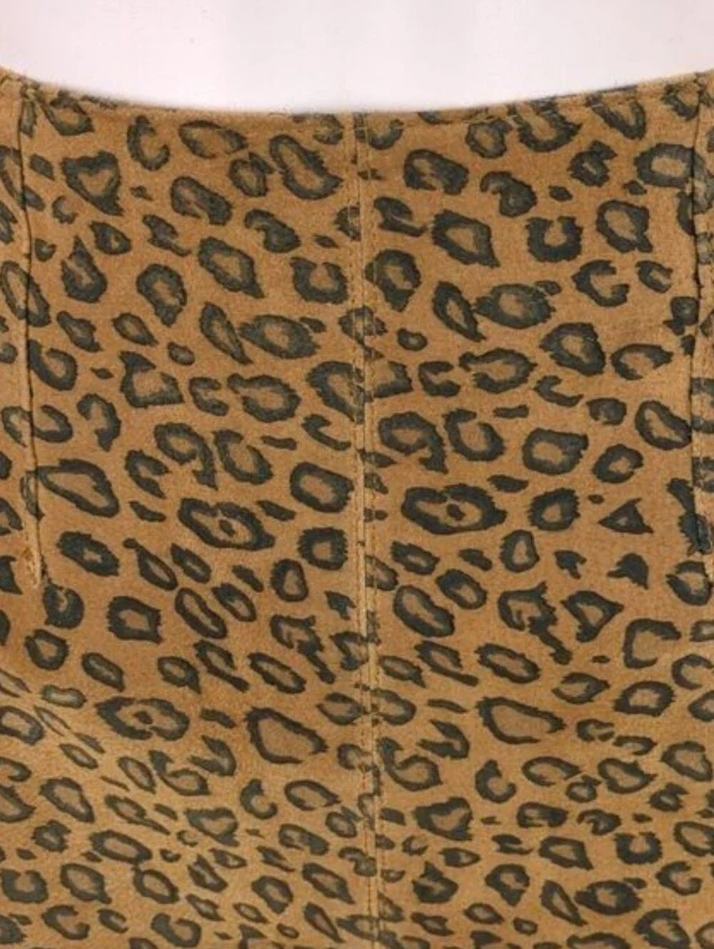The Limited Vintage! Leopard Print Suede Pencil Skirt
